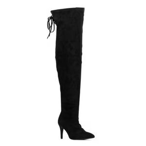 Women's Fashion To Figure Larissa XWC Over The Knee Heeled Boots Plus Size US 8